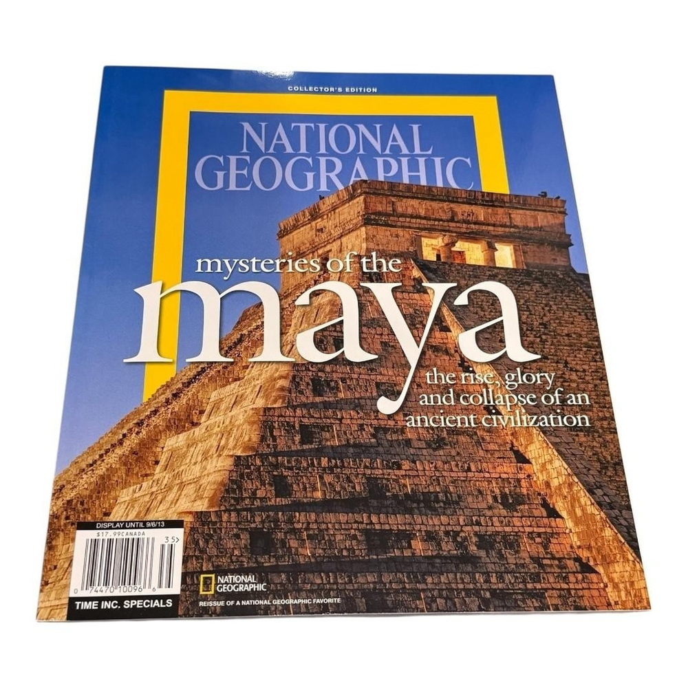 National Geographic Mysteries of the Maya Collector's Edition Softcover Magazine